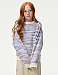 Striped Knitted Jumper (6-16 Yrs)