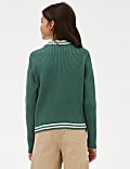 Knitted Zip Through Cardigan (6-16 Yrs)