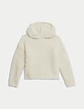 Sweat à capuche en maille bouclée  (du 6 au 16 ans)