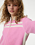 Pull en maille à fermeture zippée (du 6&nbsp;au 16&nbsp;ans)