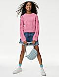 Pull en coton étincelant (du 2&nbsp;au 16&nbsp;ans)