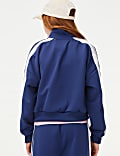 Striped Zip Up Track Jacket (6-16 Yrs)