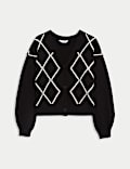 Diamante Bow Cardigan (6-16 Yrs)