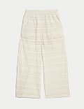 Cotton Rich Lace Trousers (6-16 Yrs)