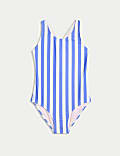 Maillot de bain à rayures (du 6&nbsp;au 16&nbsp;ans)