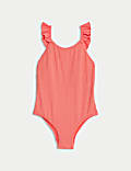 Maillot de bain texturé à paillettes (du 6 au 16 ans)
