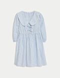 Pure Cotton Striped Dress (6-16 Yrs)
