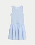 Cotton Rich Ribbed Dress (2-16 Yrs)