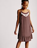 Vestido bordado (6-16 años)