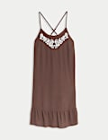 Vestido bordado (6-16 años)