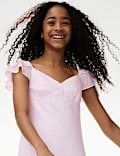 Floral Frill Dress (6-16 Yrs)