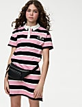 Pure Cotton Striped Dress (6-16 Yrs)