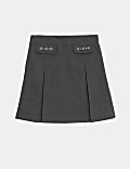 Girls' Embroidered School Skirt (2-18 Yrs)