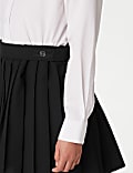 Girls' Easy Dressing Pull On School Skirt (2-16 Yrs)