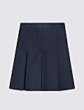 Girls' Plus Fit Permanent Pleats School Skirt (2-18 Yrs)
