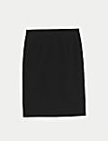 Girls' Long Pencil School Skirt (9-16 Yrs)