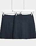 2pk Girls' Crease Resistant School Skirts (2-16 Yrs)