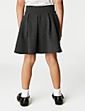 Girls' Jersey Pleated School Skirt (2-14 Yrs)