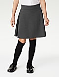  Girls' Jersey School Skort (2-18 Yrs)