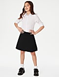  Girls' Jersey School Skort (2-18 Yrs)