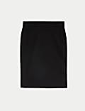 Girls Long Tube School Skirt (9-18 Yrs)