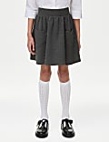 Girls' Cotton Rich Skater School Skirt (2-14 Yrs)