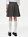 Girls' Cotton Rich Skater School Skirt (2-14 Yrs)