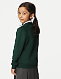 Girls' Jersey School Cardigan (2-18 Yrs)