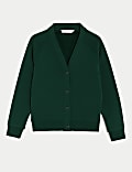 Girls' Jersey School Cardigan (2-18 Yrs)