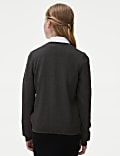 Girls' Pure Cotton School Cardigan (2-18 Yrs)