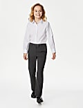 2pk Girls' Slim Leg School Trousers (2-18 Yrs)