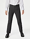 2pk Girls' Slim Leg School Trousers (2-18 Yrs)