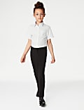 Girls' Slim Leg School Trousers (2-18 Yrs)