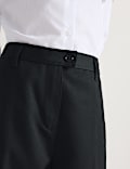 2 Pack Girls Regular Leg Trousers (2-18 Yrs)
