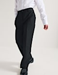2 Pack Girls Regular Leg Trousers (2-18 Yrs)