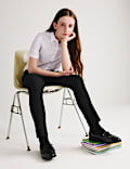 2 Pack Super Skinny Leg Stain & Weatherproof School Trousers