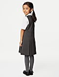 Girls' Plus Fit Pleated School Pinafore (2-12 Yrs)