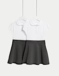 2pk Girls' 2 in 1 School Pinafores (2-12 Yrs)
