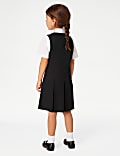 Girls' Pleated School Pinafore  (2-12 Yrs)