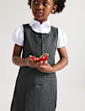 2 Pack Pleated Pinafore School Dresses (2-12 Yrs)