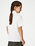 2pk Girls' Stain Resist School Polo Shirts (2-16 Yrs)