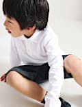 2 Pack Unisex Pure Cotton Stain Resist School Polo Shirts (2-18 Yrs)