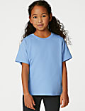 Camiseta escolar unisex 100% algodón (2-16&nbsp;años)
