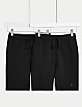 2pk Unisex School Sweat Shorts (2-16 Yrs)