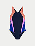 Colour Block Swimsuit (6-16 Yrs)