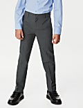 2pk Boys' Slim Leg Slim Waist School Trousers  (2-18 Yrs)