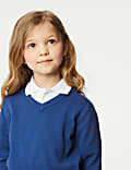 2 Pack Unisex Pure Cotton School Jumper (3-18 Yrs)