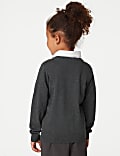 2pk Unisex Pure Cotton School Jumper (3-18 Yrs)