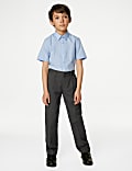 Boys' Regular Leg School Trousers (2-16 Yrs)