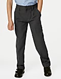 Boys' Regular Leg School Trousers (2-16 Yrs)